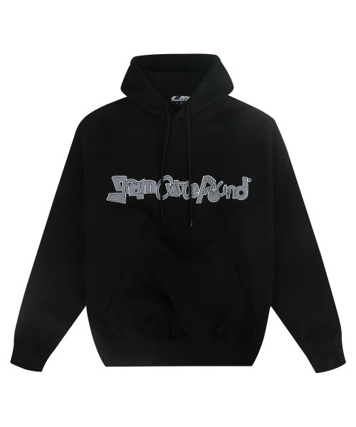 GRAM OUNCE POUND(グラムオンスポンド)の「Jamlogo Applique Hoodie_Black(パーカー・メンズ・その他・L/M/XL)」の1枚目の写真