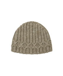 WELLBEING EXPRESS（ウェルビーイングエクスプレス）の「Wool Crochet Beanie Oatmeal（ニットキャップ/ビーニー）」