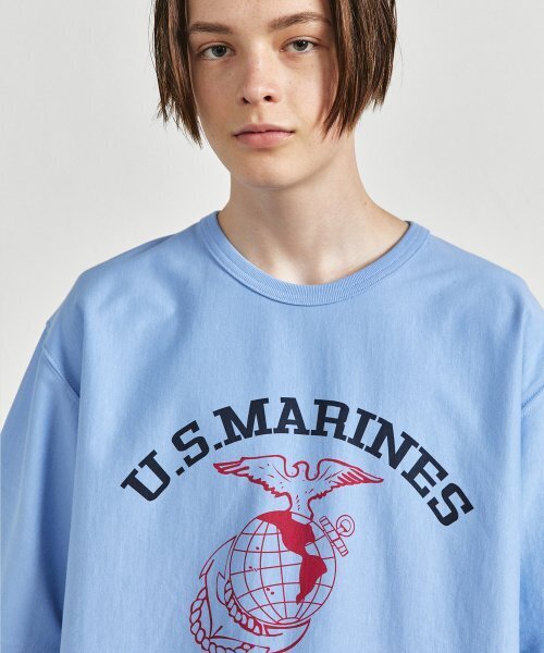 UNION BALANT(ユニオンバランテ)の「ユエスエイマリン Tシャツ スカイブルー(Tシャツ/カットソー・メンズ・その他・M/L/XL)」の1枚目の写真