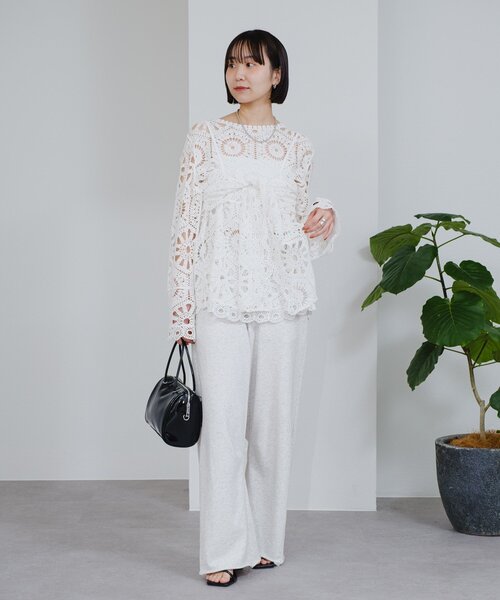 mystic（ミスティック）の「【ZOZO限定/REVIVAL】26SSクロシェトップス