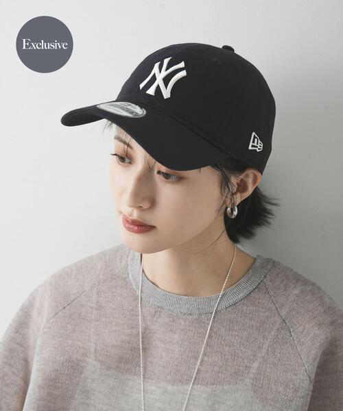 NEW ERA(ニューエラ)の「『別注』New Era×URBAN RESEARCH 9TWENTY(キャップ・レディース・ネイビー/ベージュ系その他/ブラウン・-)」の3枚目の写真