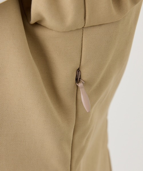 Seemi. byNICECLAUP( シーミーバイナイスクラップ)の「【Seemi.】ビックカラーロングワンピース(ワンピース・レディース・ブラック/ベージュ/ホワイト系その他・FREE)」の10枚目の写真