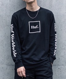 【T17】【HUF/ハフ】ESSENTIALS DOMESTIC L/S T
