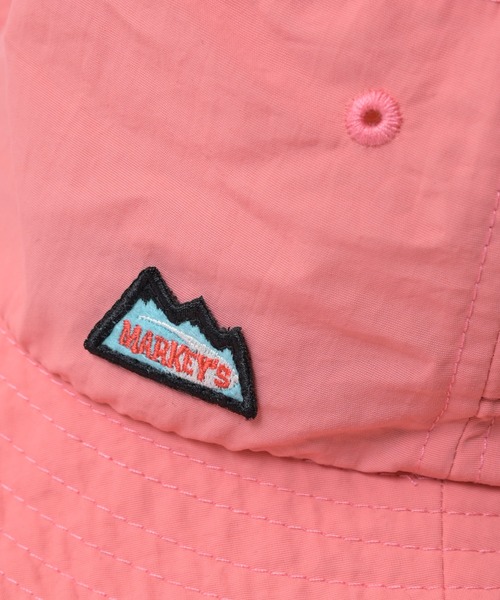MARKEY'S(マーキーズ)の「【水陸両用】無地サファリハット/UVカット(ハット・キッズ・ブラック/ベージュ/ピンク/ライトグリーン/パープル・L/M/S)」の13枚目の写真