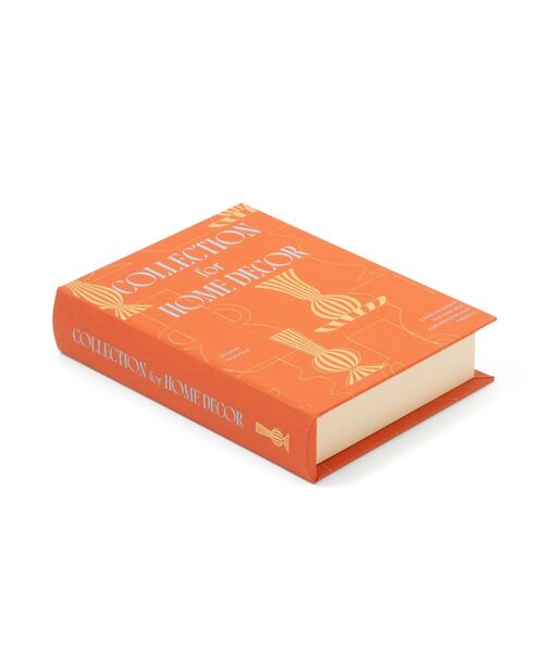 ブックボックス オブジェ M オレンジ（収納グッズ）｜Francfranc