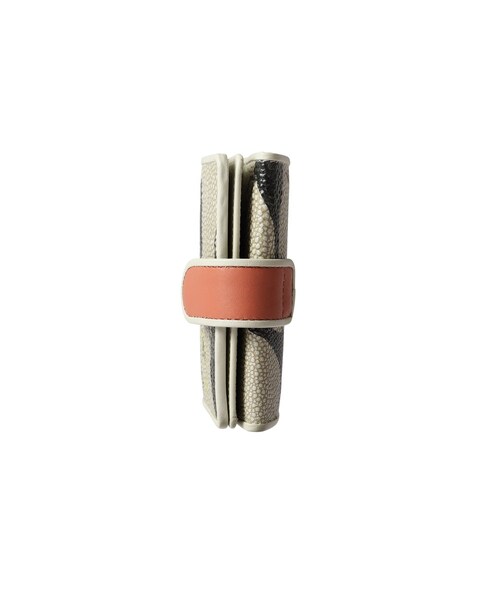 HIROKO HAYASHI（ヒロコハヤシ）の「MERLO（メルロ）薄型二つ折り財布（財布・レディース・オレンジ系1・00）」の4枚目の写真