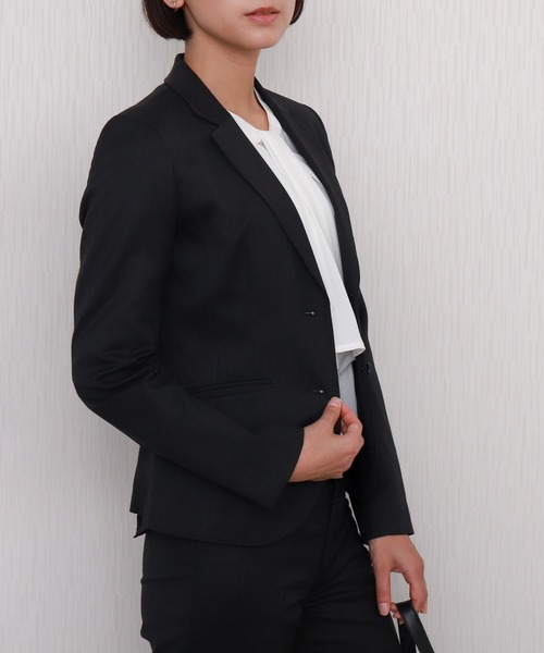 libelle more（リベル モア）の「【防汚加工／イージーケア／透けにくい】ラクケア アクセサリー付きボウタイブラウス（シャツ/ブラウス・レディース・ホワイト系その他/ネイビー/グレイッシュベージュ/オフホワイト・M/L）」の17枚目の写真