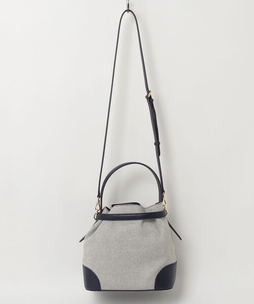 LAUREN RALPH LAUREN（ローレン ラルフ ローレン）の「キャンバス ミディアム Blaike バケット バッグ（ハンドバッグ・レディース・ナチュラル・ONE）」の8枚目の写真