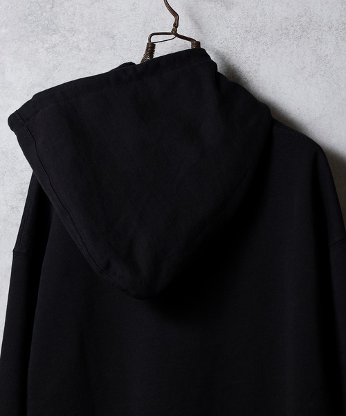 NUMBER (N)INE（ナンバーナイン）の「HAND PAINTED FIRM COTTON FULL ZIP SWEAT HOODIE / ハンドペイント ファーム コットン ワンポイント ロゴプリント ジップアップ スウェット パーカー（パーカー・メンズ・ブラック系その他2/グレー系その他2/ブラック/グレー・M/L）」の21枚目の写真