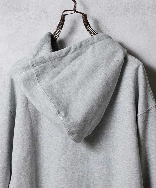 HAND PAINTED FIRM COTTON FULL ZIP SWEAT HOODIE / ハンドペイント