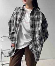 AS KNOW AS plus（アズノゥアズプラス）の「○マルチWAY ビッグシルエットシャツ【UNISEX ITEM】（シャツ/ブラウス）」