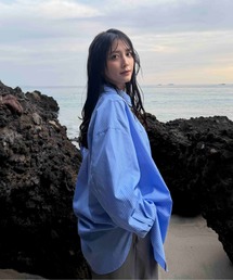 AS KNOW AS plus | ○マルチWAY ビッグシルエットシャツ【UNISEX ITEM】(シャツ/ブラウス)