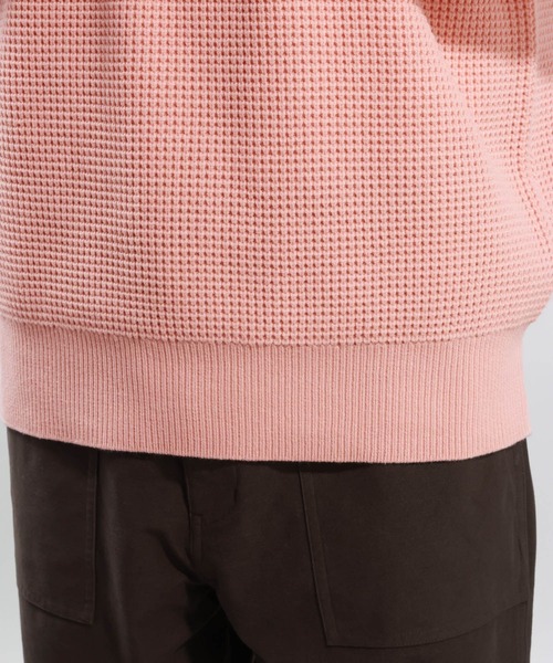 BAYFLOW(ベイフロー)の「TIDYニットプルオーバー(ニット/セーター・メンズ・チャコール/アイボリー/ピンク・LARGE/MEDIUM)」の21枚目の写真