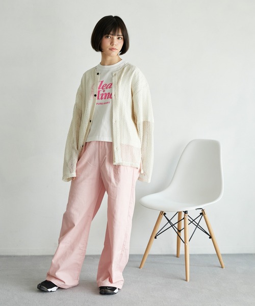undeny.(アンディニ-)の「undeny/アンディニー レースカーディガン(カーディガン/ボレロ・レディース・ブラック/ホワイト・F)」の3枚目の写真