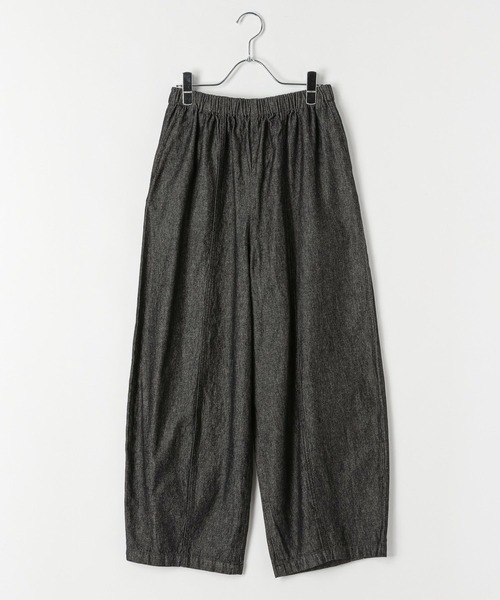 LEPSIM（レプシィム）の「イージーコクーンデニムパンツ　661665（デニムパンツ・レディース・ライトブルー/インディゴブルー/ブルー/ブラック・FREE/TALL）」の2枚目の写真