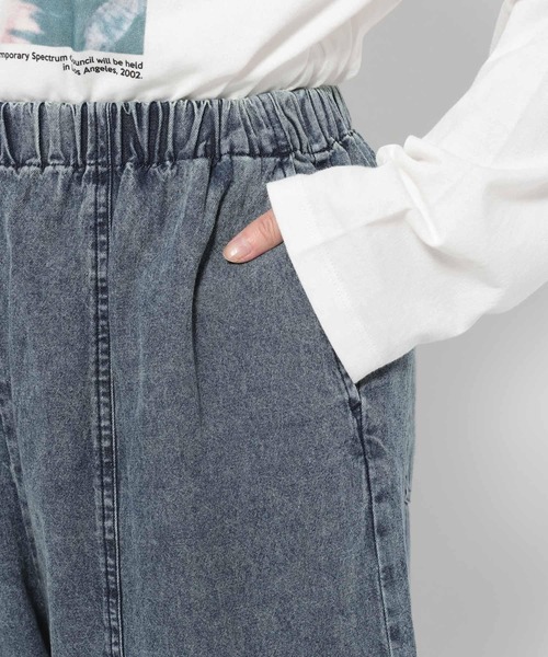 LEPSIM(レプシィム)の「イージーコクーンデニムパンツ 661665(デニムパンツ・レディース・ライトブルー/インディゴブルー・FREE/TALL)」の8枚目の写真