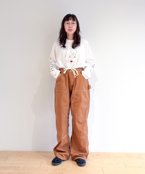 HOLIDAY(ホリデイ)の「SUPER FINE L/S T-SHIRT (SUZUME) スーパーファインロングスリーブTシャツ (スズメ)(Tシャツ/カットソー・レディース・ホワイト・XL)」の10枚目の写真
