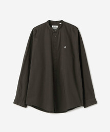Gymphlex | バンドカラー長袖シャツ SOLID MEN