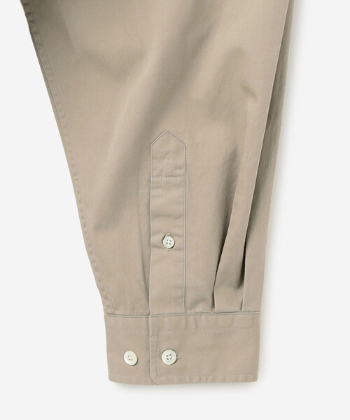 GYMPHLEX(ジムフレックス)の「Gymphlex | バンドカラー長袖シャツ SOLID MEN(シャツ/ブラウス・メンズ・チャコール/ブラウン系その他2・L/M)」の13枚目の写真