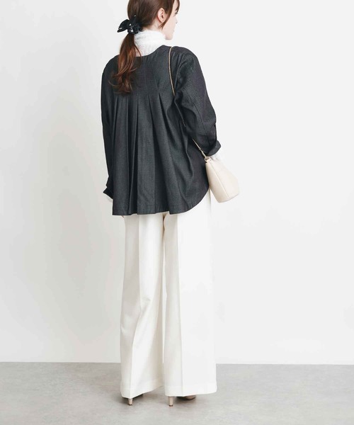 PICCIN（ピッチン）の「ボックスタックデニムブルゾン（ブルゾン・レディース・ブラック/ブルー・M）」の17枚目の写真