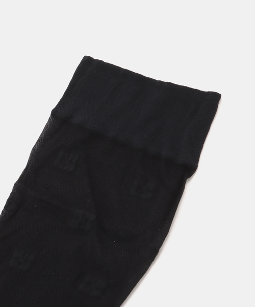 GANNI（ガニー）の「GANNI / ガニー Butterfly Lace Socks（ソックス/靴下・レディース・ブラック・X-SMALL）」の5枚目の写真