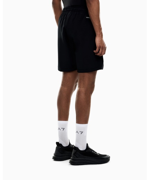 EMPORIO ARMANI EA7(エンポリオアルマーニイーエーセブン)の「<オンライン限定>【エンポリオ アルマーニ EA7】Tennis Pro ショートパンツ VENTUS7テクニカルファブリック(その他パンツ・メンズ・ブラック/ホワイト・SMALL/MEDIUM/LARGE/X-SMALL/XX-LARGE/X-LARGE)」の5枚目の写真