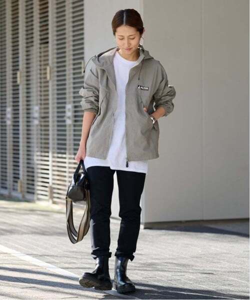 FRAMeWORK(フレームワーク)の「≪追加≫ALTUS/アルタス 別注W ZIPマウンテンパーカー 2(マウンテンパーカー・レディース・スミクロ/ウッド/ホワイト・FREE)」の9枚目の写真