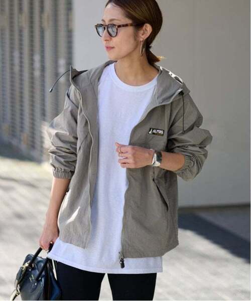 FRAMeWORK(フレームワーク)の「≪追加≫ALTUS/アルタス 別注W ZIPマウンテンパーカー 2(マウンテンパーカー・レディース・スミクロ/ウッド/ホワイト・FREE)」の10枚目の写真