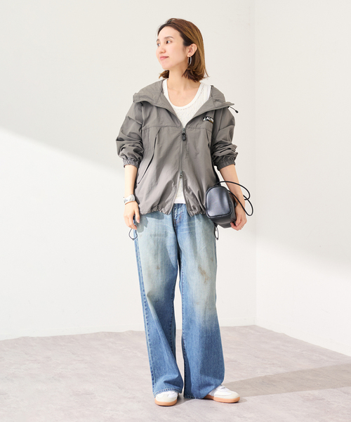 FRAMeWORK(フレームワーク)の「≪追加≫ALTUS/アルタス 別注W ZIPマウンテンパーカー 2(マウンテンパーカー・レディース・スミクロ/ウッド/ホワイト・FREE)」の12枚目の写真