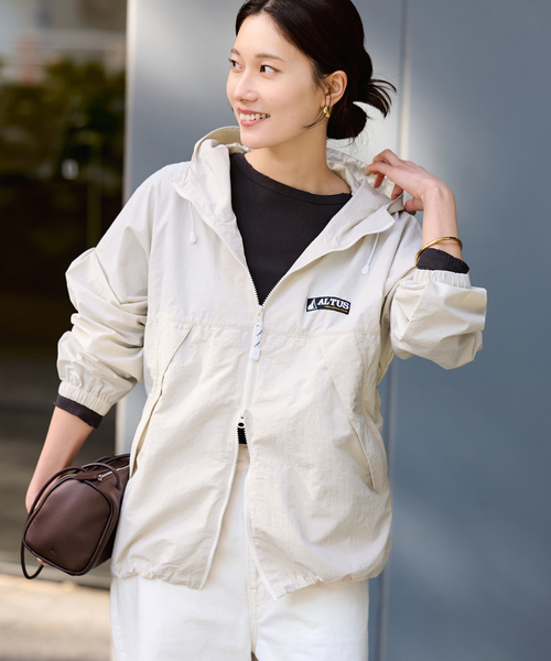 FRAMeWORK(フレームワーク)の「≪追加≫ALTUS/アルタス 別注W ZIPマウンテンパーカー 2(マウンテンパーカー・レディース・スミクロ/ウッド/ホワイト・FREE)」の21枚目の写真