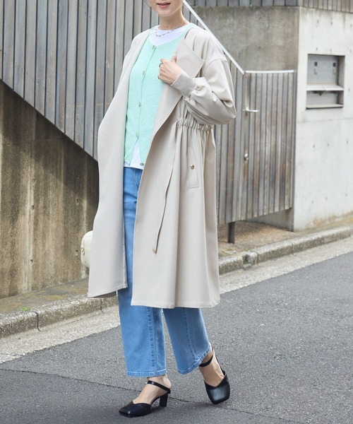 KATHARINE ROSS(キャサリンロス)の「【KATHARINE ROSS】ふわ袖かのこ和紙カーディガン(ニット/セーター・レディース・ミント/ピンク/チャコールグレー/アイボリー・FREE)」の22枚目の写真