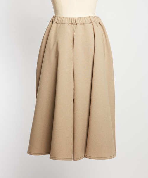 gomme（ゴム）の「トロフレアパンツ（その他パンツ・レディース・ベージュ/ブラック/チャコールグレー・MEDIUM）」の5枚目の写真