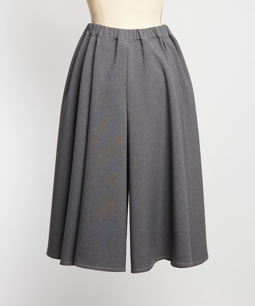 gomme（ゴム）の「トロフレアパンツ（その他パンツ・レディース・ベージュ/ブラック/チャコールグレー・MEDIUM）」の9枚目の写真