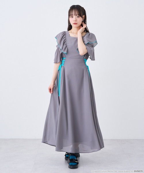 earth music&ecology（アースミュージックアンドエコロジー）の「初音ミク イメージ 2wayブレスレット（ブレスレット・レディース・シルバー・FREE）」の3枚目の写真