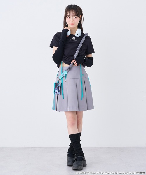 earth music&ecology（アースミュージックアンドエコロジー）の「初音ミク イメージ 2wayブレスレット（ブレスレット・レディース・シルバー・FREE）」の6枚目の写真