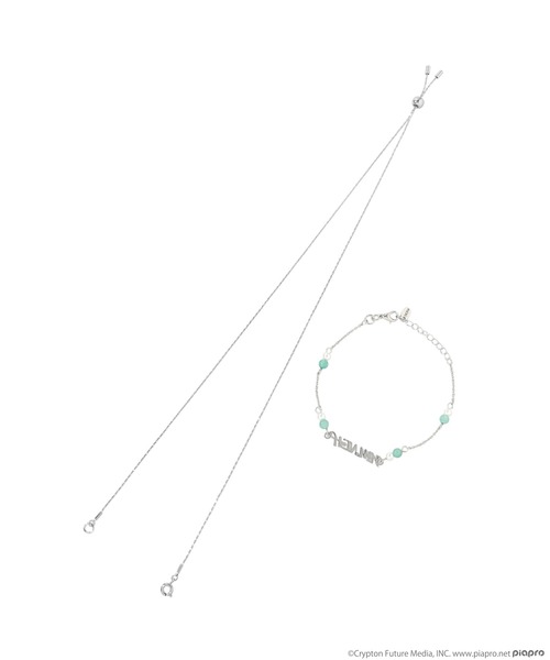 earth music&ecology（アースミュージックアンドエコロジー）の「初音ミク イメージ 2wayブレスレット（ブレスレット・レディース・シルバー・FREE）」の10枚目の写真