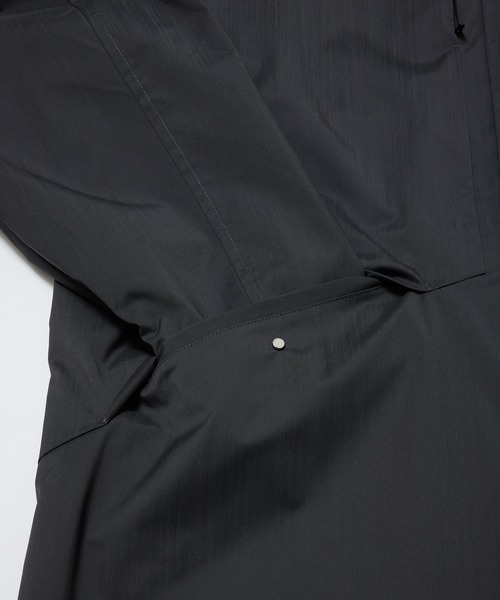 bal（バル）の「WATER RESISTANT WOOL BALMACAAN COAT（ステンカラーコート・メンズ・ブラック/チャコール・3/2/1）」の21枚目の写真