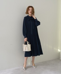 YECCA VECCA | マルチwayプリーツワンピース(ワンピース)