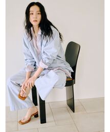 Ungrid | カットオフデザインストライプシャツ(シャツ/ブラウス)