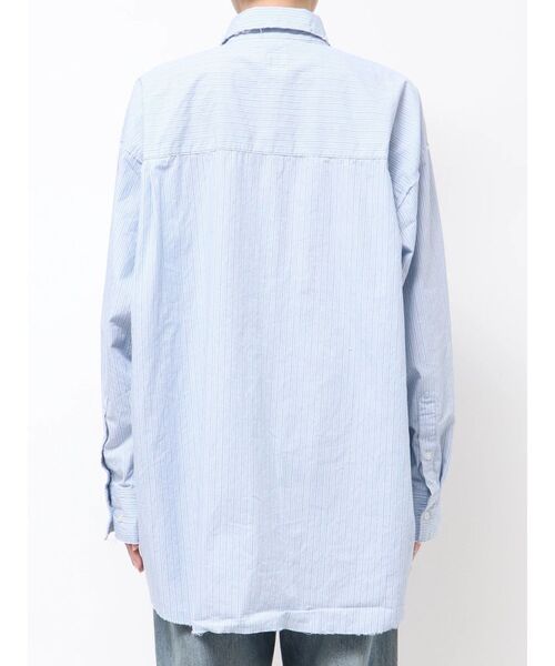 Ungrid（アングリッド）の「カットオフデザインストライプシャツ（シャツ/ブラウス・レディース・パープル/ブルー・FREE）」の18枚目の写真