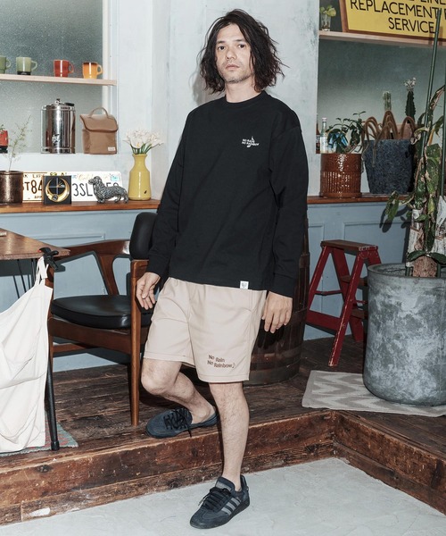 No Rain No Rainbow(ノーレインノーレインボー)の「mp14815-denim like shorts ショートパンツ(NR26S-07)(その他パンツ・メンズ・ブラック/ブルー/オフホワイト・XL/L/M/S)」の11枚目の写真