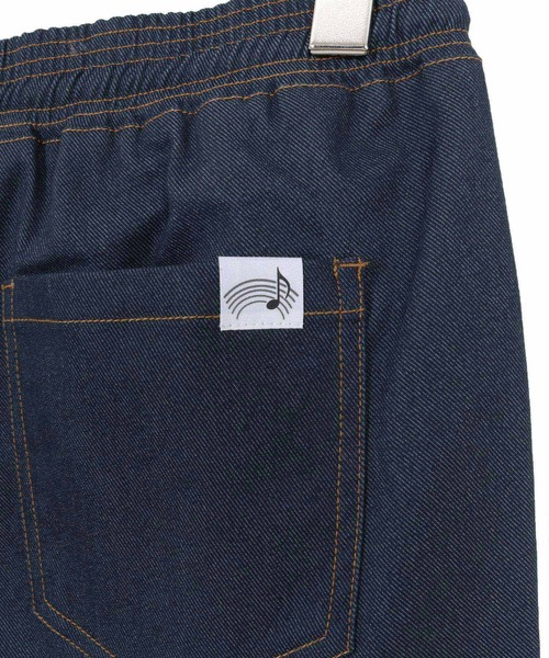 No Rain No Rainbow(ノーレインノーレインボー)の「mp14815-denim like shorts ショートパンツ(NR26S-07)(その他パンツ・メンズ・ブラック/ブルー/オフホワイト・XL/L/M/S)」の6枚目の写真