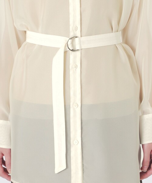 LOVELESS（ラブレス）の「シフォンジーシアーシャツ（シャツ/ブラウス・レディース・ホワイト系その他・36）」の16枚目の写真