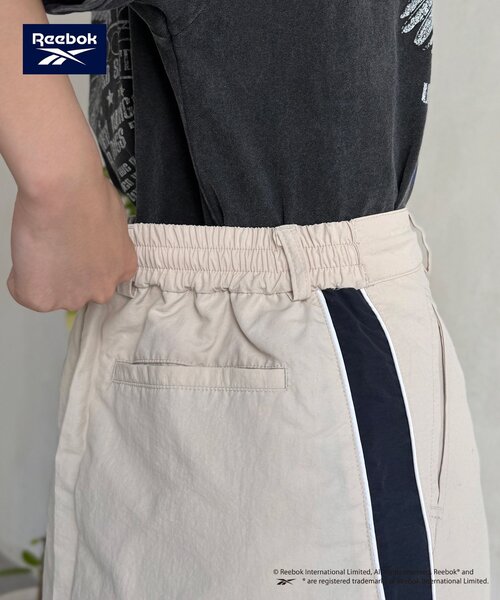 Reebok（リーボック）の「【Reebok】ナイロンカーゴスカート（スカート・レディース・ブラック/カーキ/アイボリー・FREE/PS）」の4枚目の写真