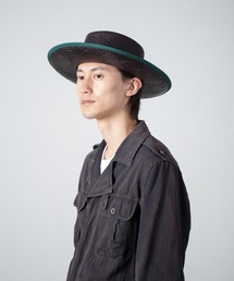 INDIETRO ASSOCIATION | Porkpie Panama Hat / ポークパイロングブリムパナマハット(ハット)