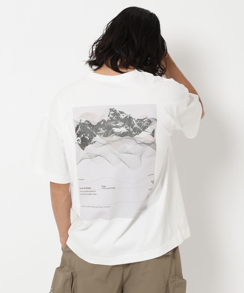 HEREIAM（ヘレイアム）の「【HEREIAM MEN】ユニセックス/吸水速乾/接触冷感/Wavelength T（Tシャツ/カットソー・メンズ・ブラック/ホワイト/サックスブルー・MEDIUM/LARGE）」の7枚目の写真