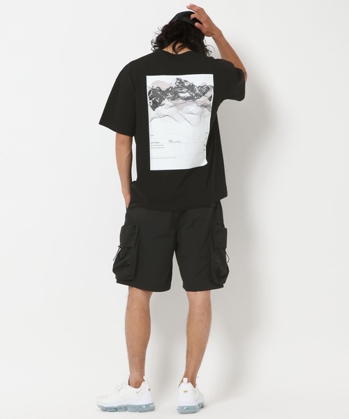 HEREIAM（ヘレイアム）の「【HEREIAM MEN】ユニセックス/吸水速乾/接触冷感/Wavelength T（Tシャツ/カットソー・メンズ・ブラック/ホワイト/サックスブルー・MEDIUM/LARGE）」の9枚目の写真