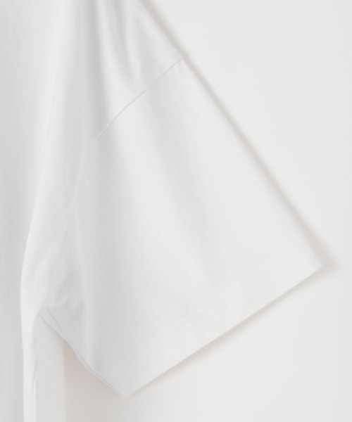 HEREIAM（ヘレイアム）の「【HEREIAM MEN】ユニセックス/吸水速乾/接触冷感/Wavelength T（Tシャツ/カットソー・メンズ・ブラック/ホワイト/サックスブルー・MEDIUM/LARGE）」の19枚目の写真
