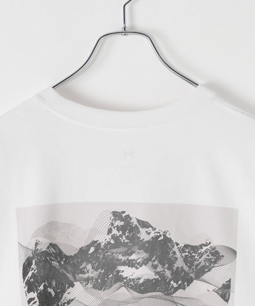 HEREIAM（ヘレイアム）の「【HEREIAM MEN】ユニセックス/吸水速乾/接触冷感/Wavelength T（Tシャツ/カットソー・メンズ・ブラック/ホワイト/サックスブルー・MEDIUM/LARGE）」の21枚目の写真