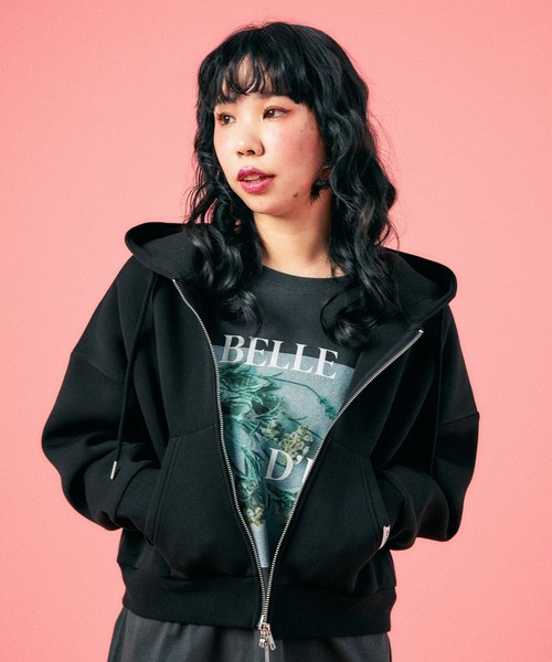 LEPSIM（レプシィム）の「袖レースレイヤード長袖T　645485（Tシャツ/カットソー・レディース・オフホワイト/チャコールグレー/ライトグレー・FREE）」の20枚目の写真